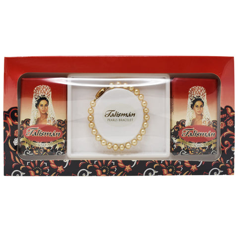 Talisman 2 Soaps and Bracelet Gift Set
