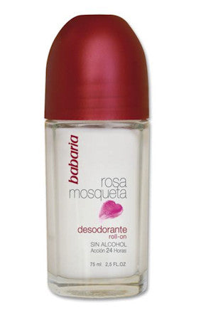 Babaria Rosa Mosqueta Deodorant- 2.5 fl. Oz.