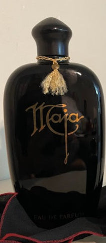 Maja Perfume Bottle (empty) - Vintage, Very Rare Collectors Item. 10 inches tall